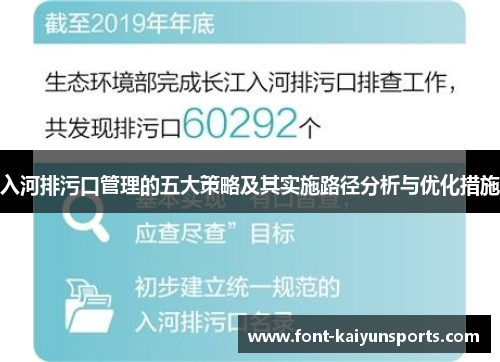 入河排污口管理的五大策略及其实施路径分析与优化措施