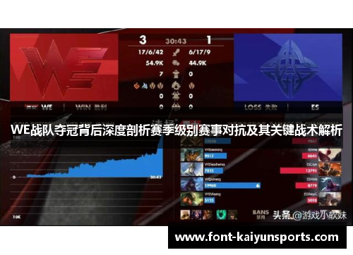 WE战队夺冠背后深度剖析赛季级别赛事对抗及其关键战术解析