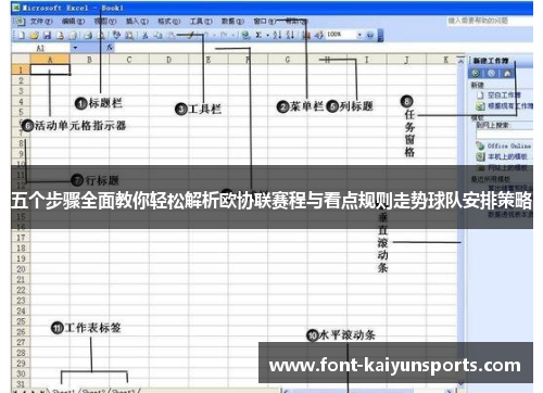五个步骤全面教你轻松解析欧协联赛程与看点规则走势球队安排策略 五个步骤全面教你轻松解析欧协联赛程与看点规则走势球队安排策略